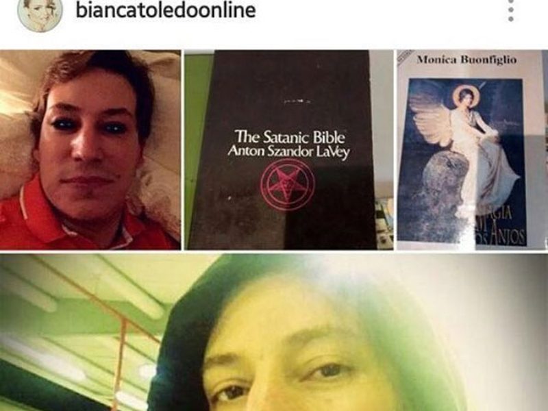Bianca Toledo sugere que ex-marido era satanista