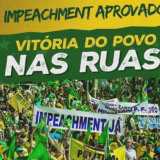 Confira os famosos que apoiaram ou foram contra o impeachment de Dilma Rousseff