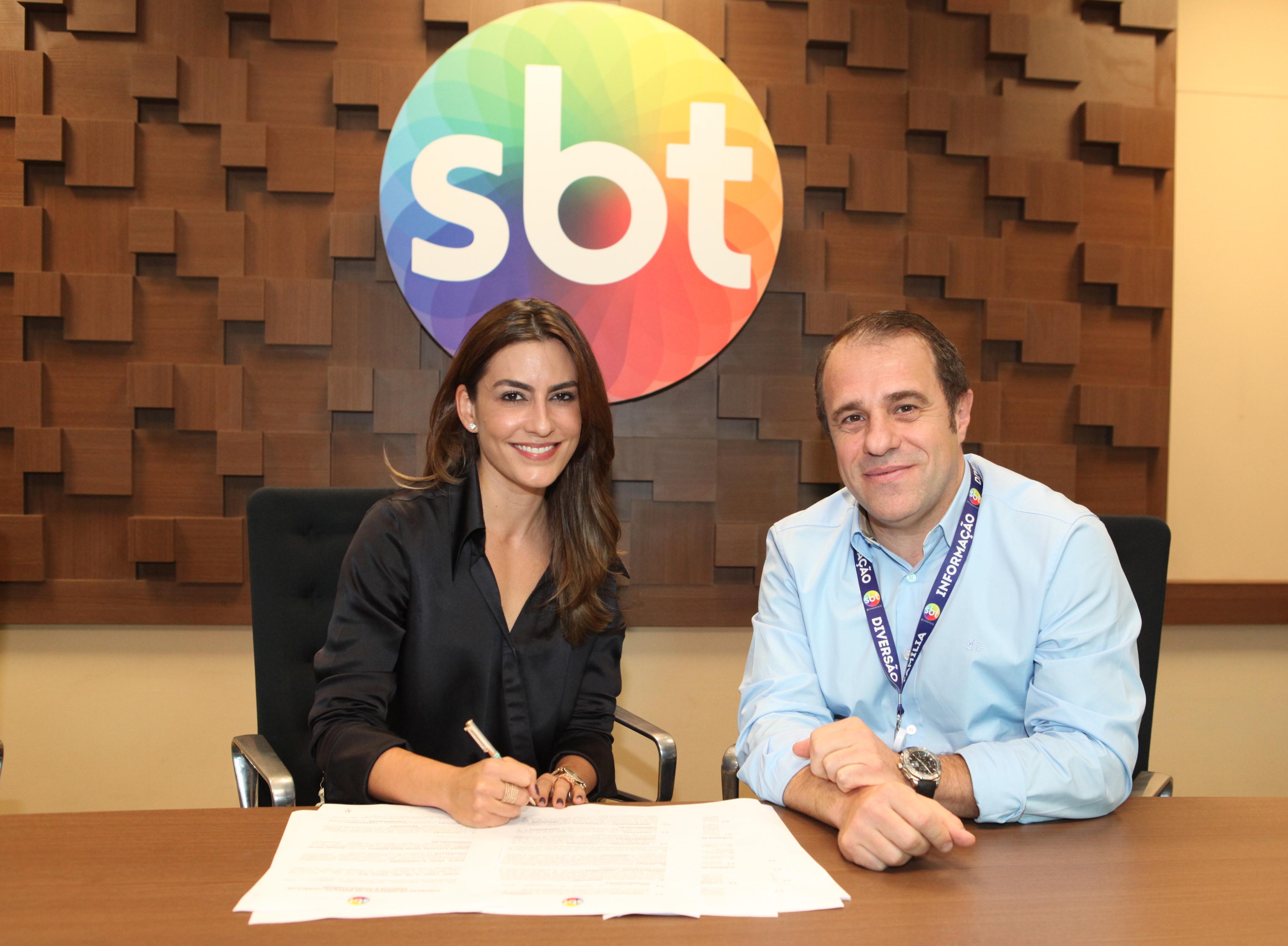 Ticiana Villas Boas assina com o SBT em 2015