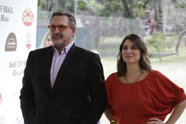 Fabrizio Fasano e Carol Fiorentino segunda temporada Bake Off Brasil