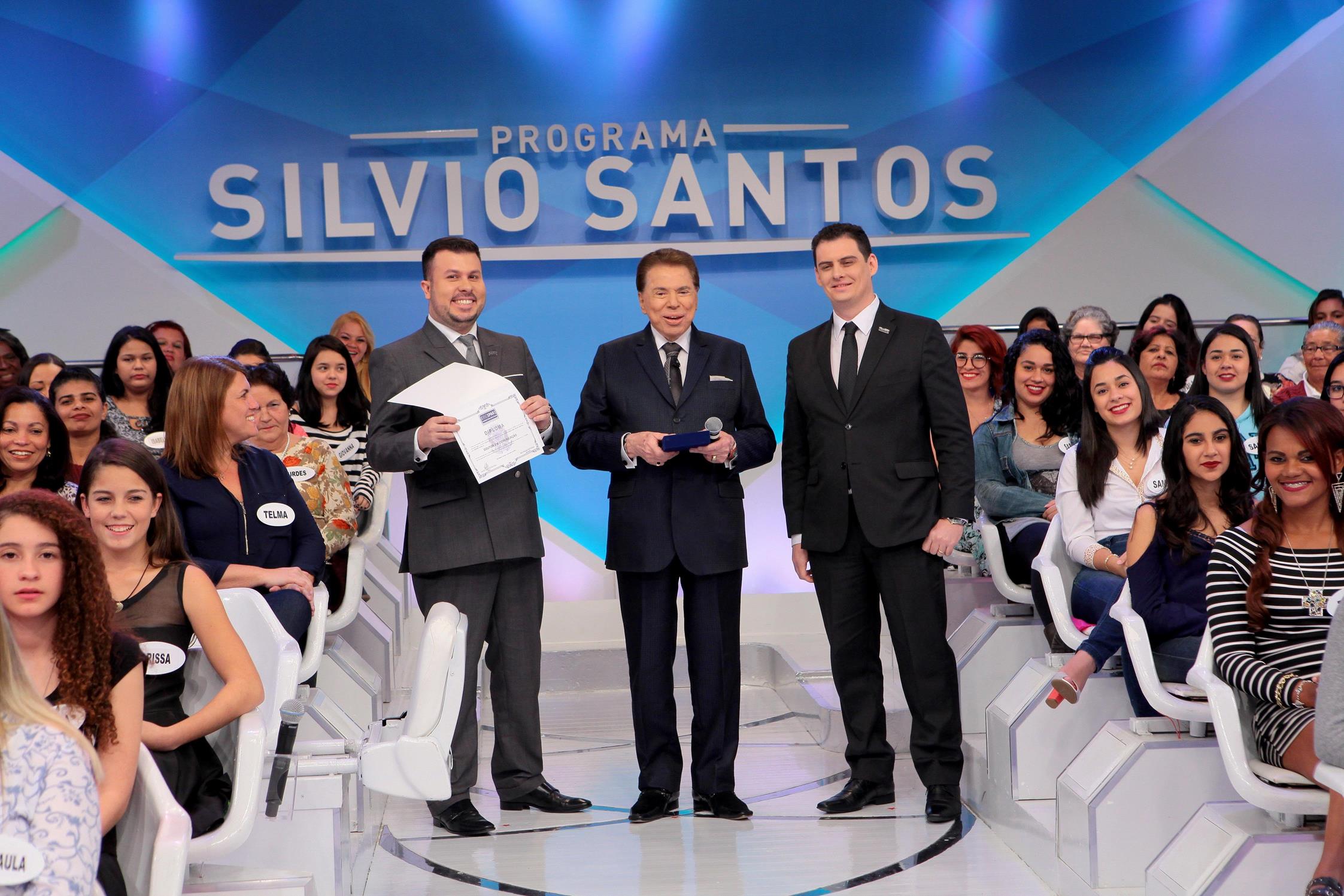 Silvio Santos Doutor em Comunicação
