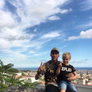 Neymar e o filho, Davi Lucca