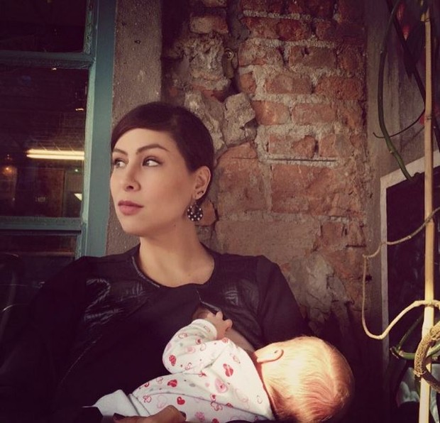 Pitty mostra a primeira foto da filha Madalena no Instagram