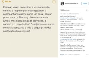 Andressa Ferreira (Instagram).