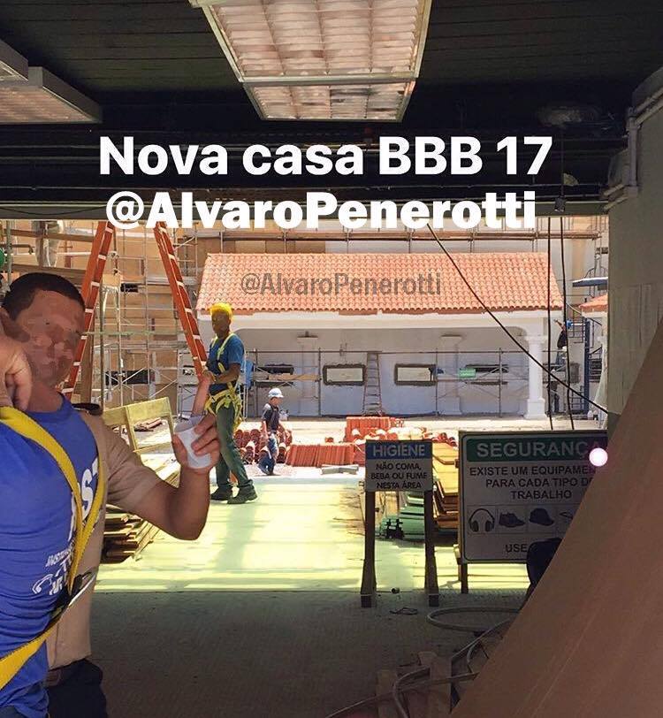 Nova casa do Big Brother Brasil (Foto: Reprodução/Twitter)