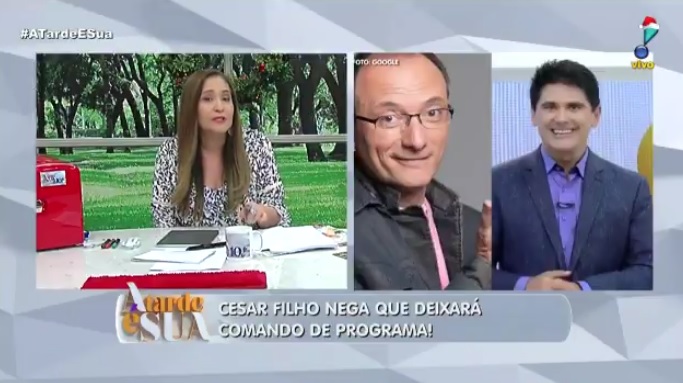 Após ser desmentida por César Filho, Sonia Abrão critica o jornalista: “Abre os olhos”