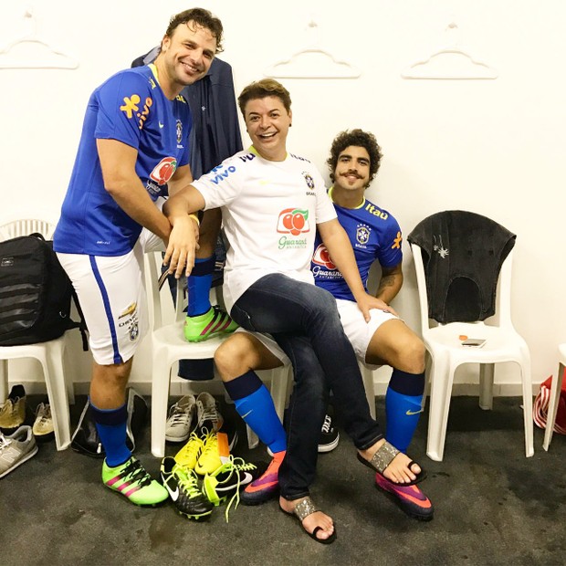 Cássio Reis, David Brazil e Caio Castro (Divulgação)