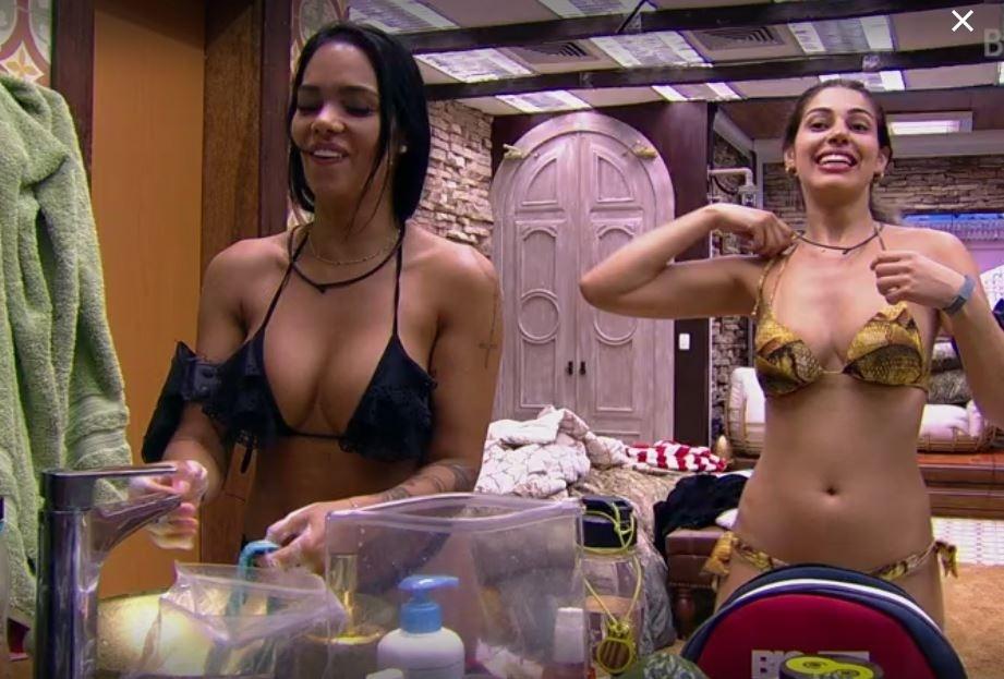 Vivian e Mayara relembraram de Antônio(Foto: Divulgação/TV Globo)