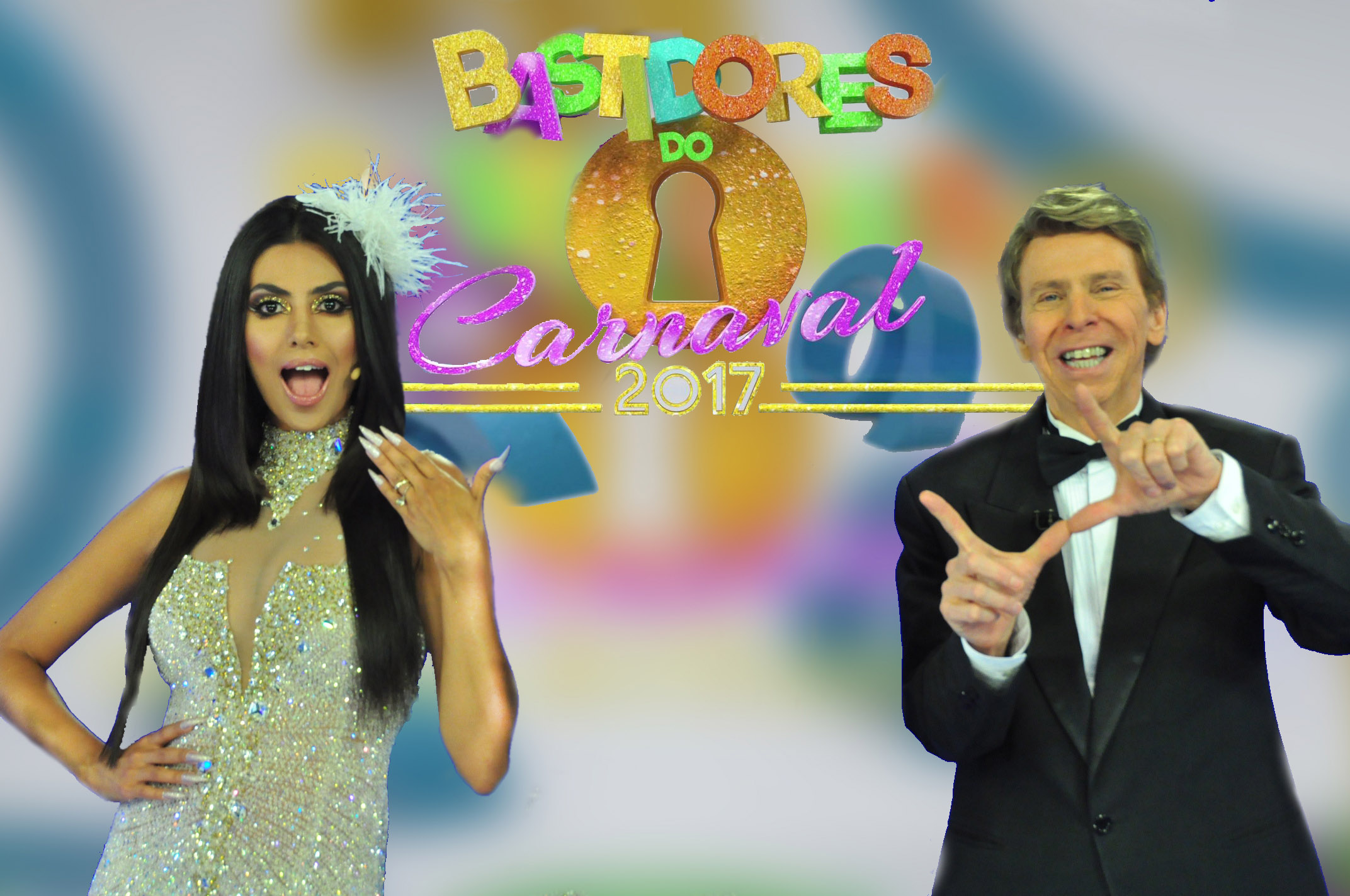 Nelson Rubens e Flávia Noronha comandam os Bastidores do Carnaval na RedeTV!