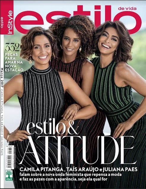 Camila Pitanga, Taís Araújo e Juliana Paes