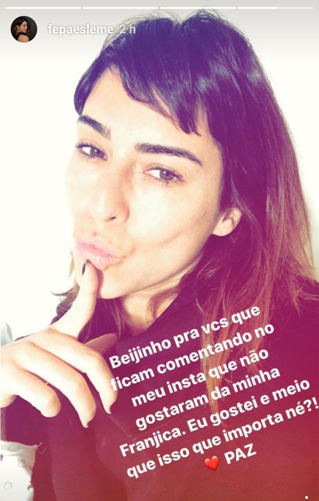Fernanda Paes Leme (Reprodução/Instagram)