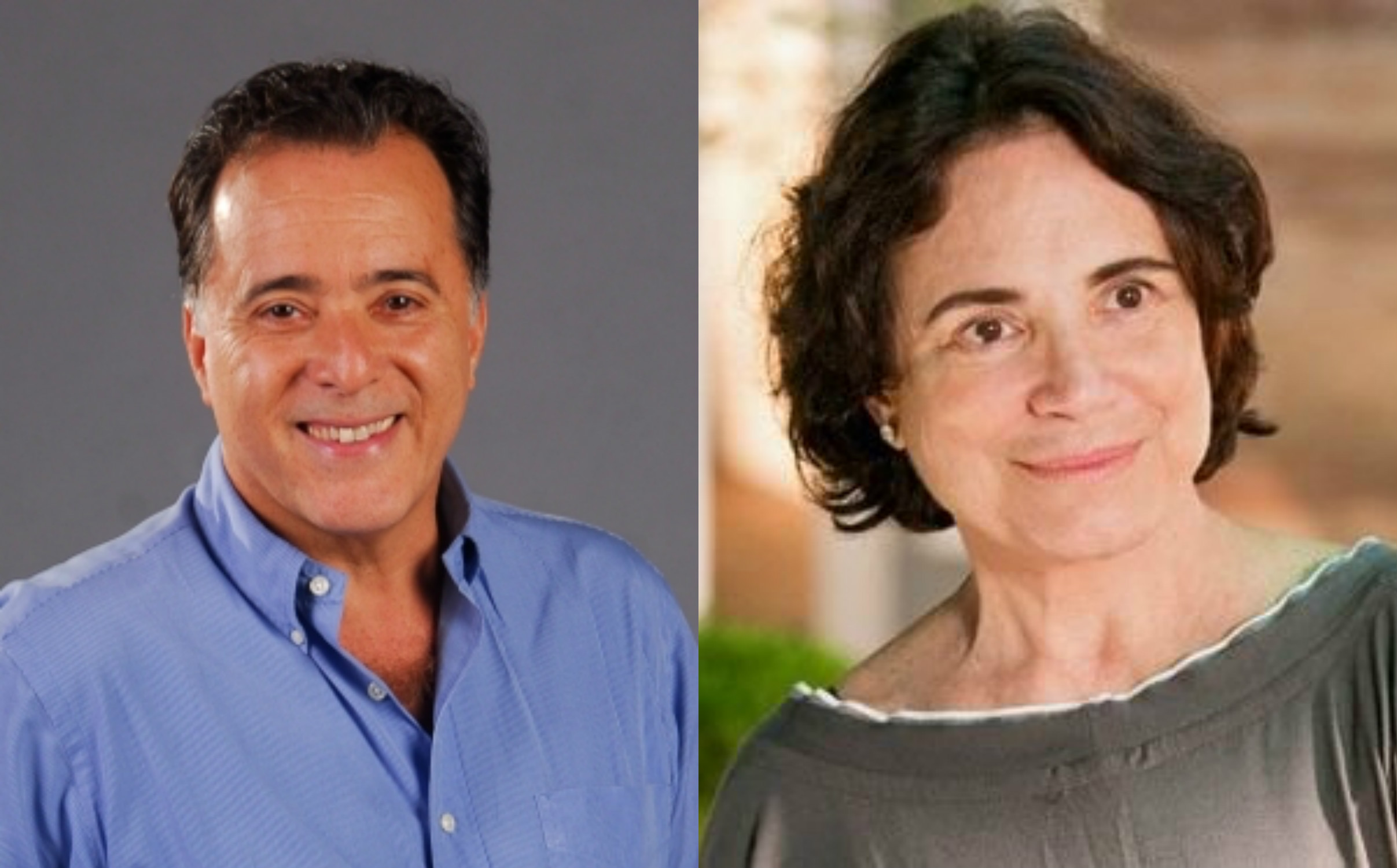Tony Ramos e Regina Duarte