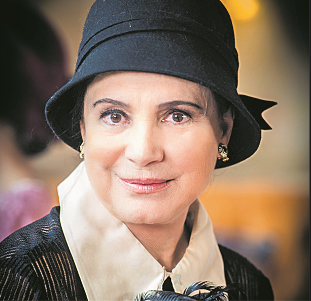 Madame Lucerne (Regina Duarte) de Tempo de Amar