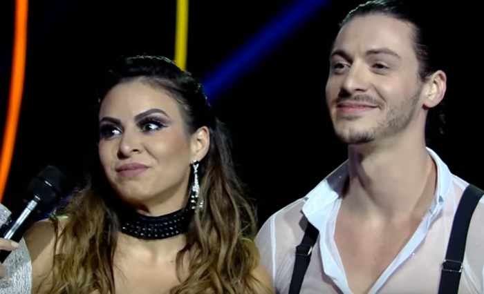Alinne Rosa e Ygor no Dancing Brasil