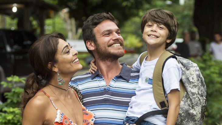 Bibi (Juliana Paes), Rubinho (Emilio Dantas) e Dede (Joao Bravo) de A Forca do Querer