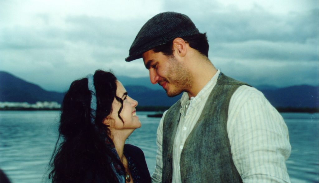Giuliana (Ana Paula Arósio) e Matteo (Thiago Lacerda) em Terra Nostra