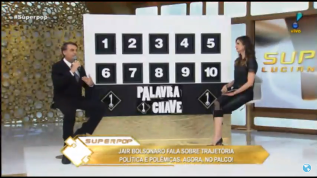 Bolsonaro no Superpop desta segunda na RedeTV!