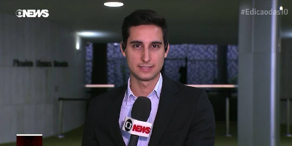 Murilo Salviano, repórter da Globo News