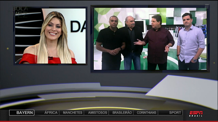 Renata Fan no Bola da Vez, da ESPN Brasil