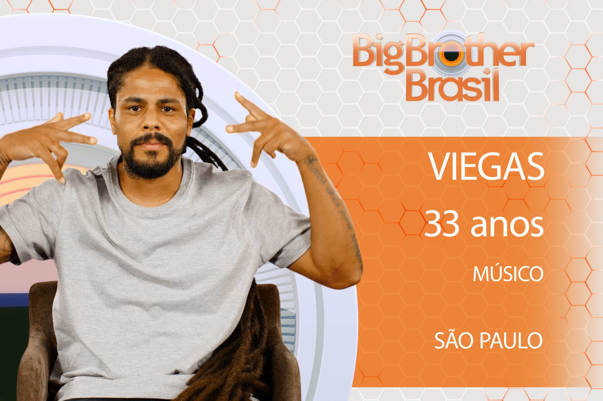 Viegas mora em São Paulo e tem 33 anos (Divulgação)