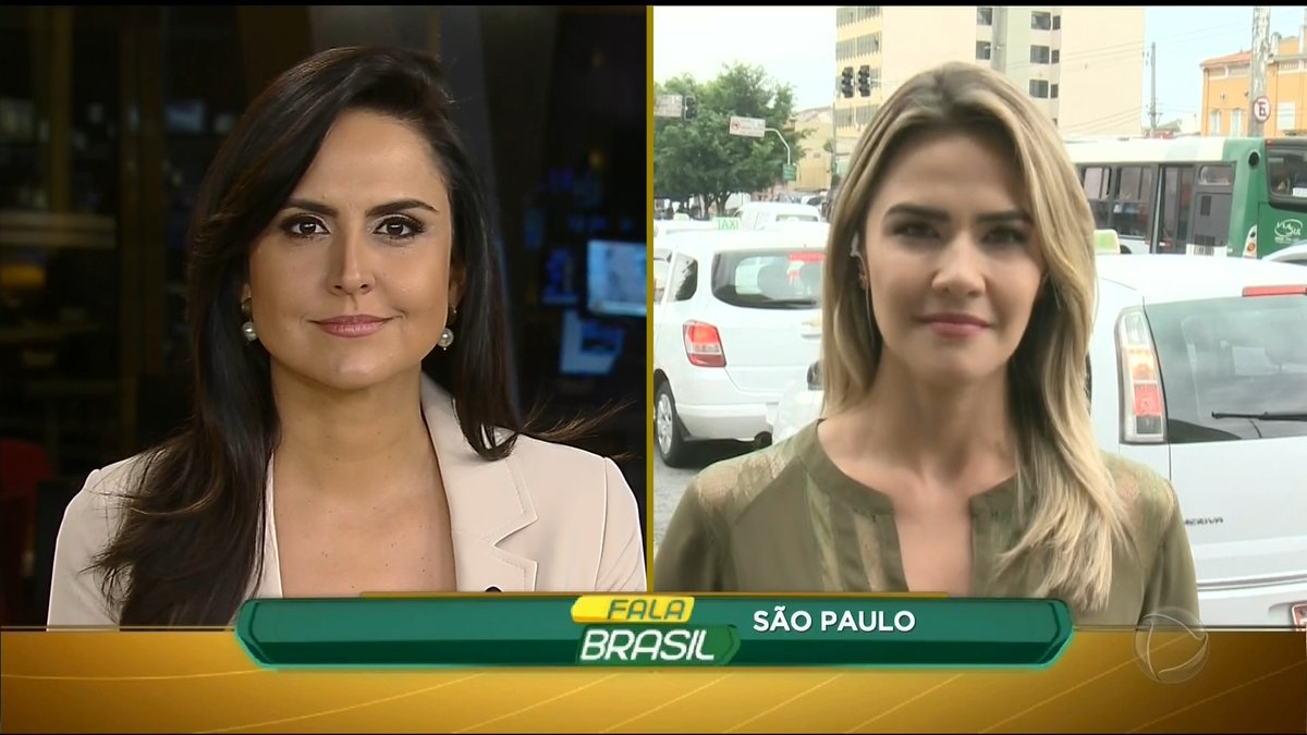 Carla Cecato chama link de Larissa Alvarenga, ex-apresentadora do Fala Brasil