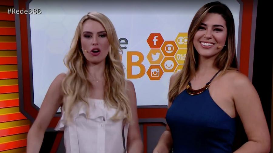 Fernanda Keulla e Vivian Amorin estreiam como apresentadoras do Rede BBB (Divulgação)