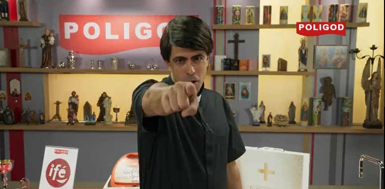 PoliGod, quadro do Tá no Ar, provoca ira de comunidade católica na internet