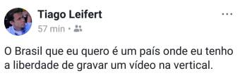 Tiago Leifert fez brincadeira envolvendo campanha da Globo