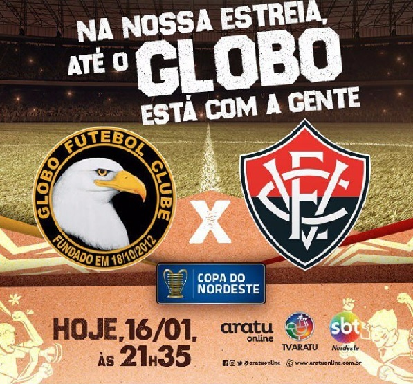 TV Aratu faz trocadilho com time do Rio Grande do Norte e a Globo