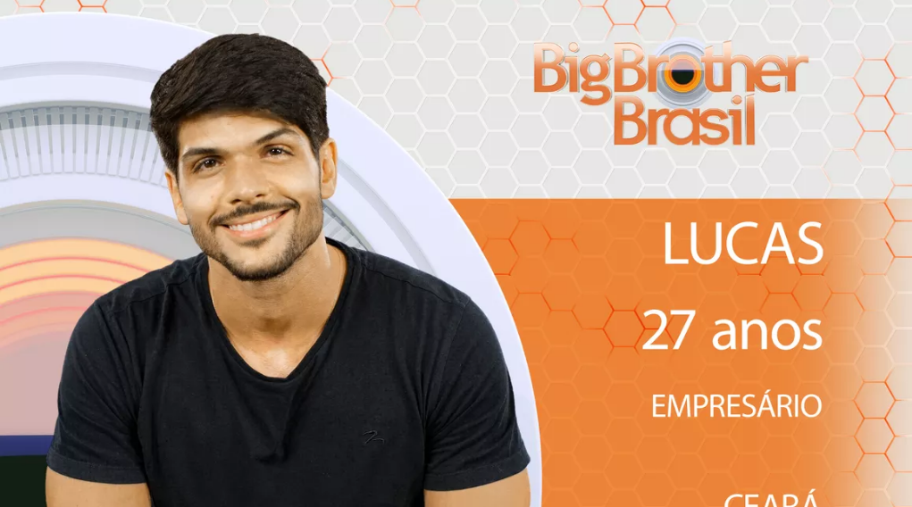 Lucas tem 27 anos e vem do Ceará (Divulgação)