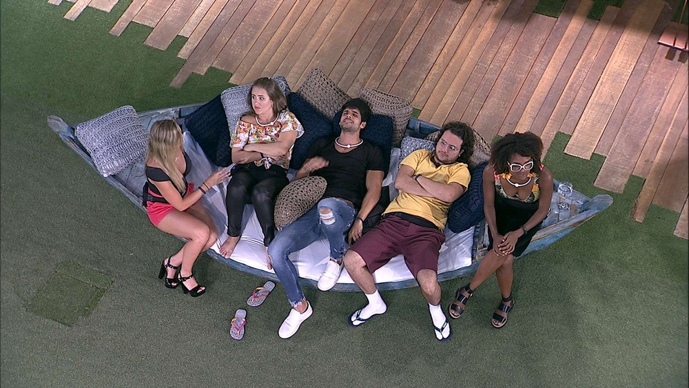 Lucas, Jéssica e Brothers BBB18