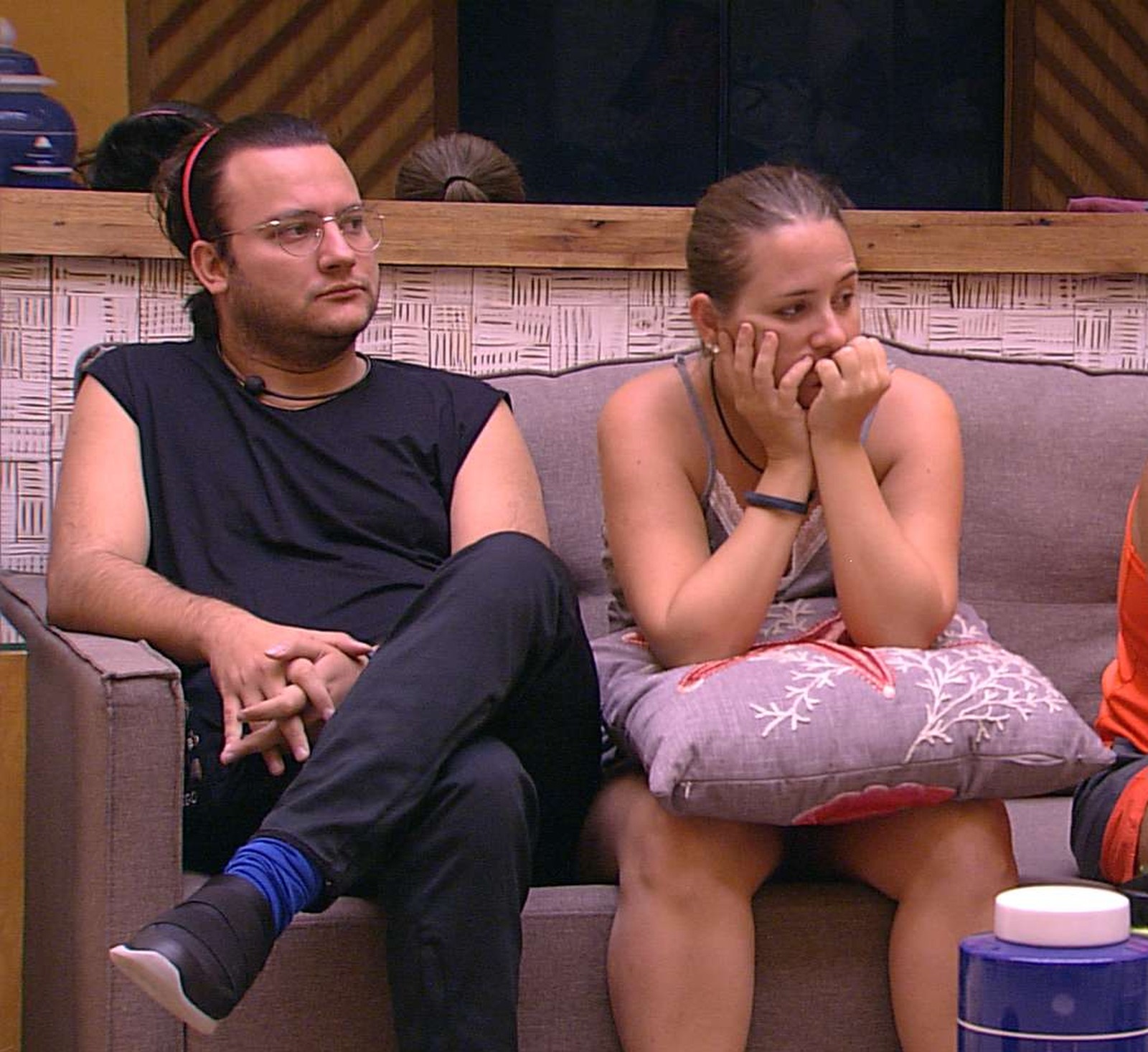Patrícia e Diego sofrem rejeição de brother no BBB18 (Reprodução: TV Globo)