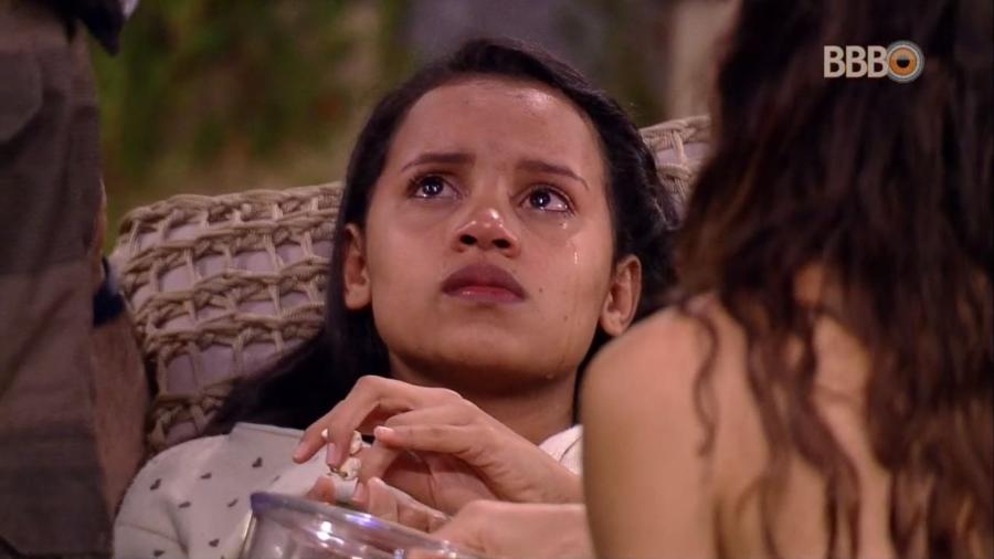 Gleici chora ao relembrar passado fora do BBB18 (Reprodução: TV Globo)