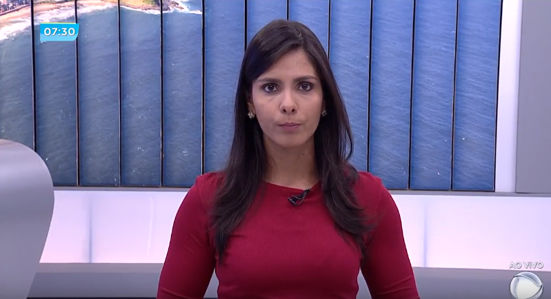 Laís Cavalcante: interina que virou favorita para virar titular no Bahia no Ar, da RecordTV Itapoan (Reprodução)