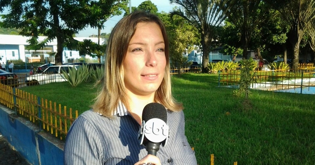 Melissa Munhoz era repórter do SBT Rio