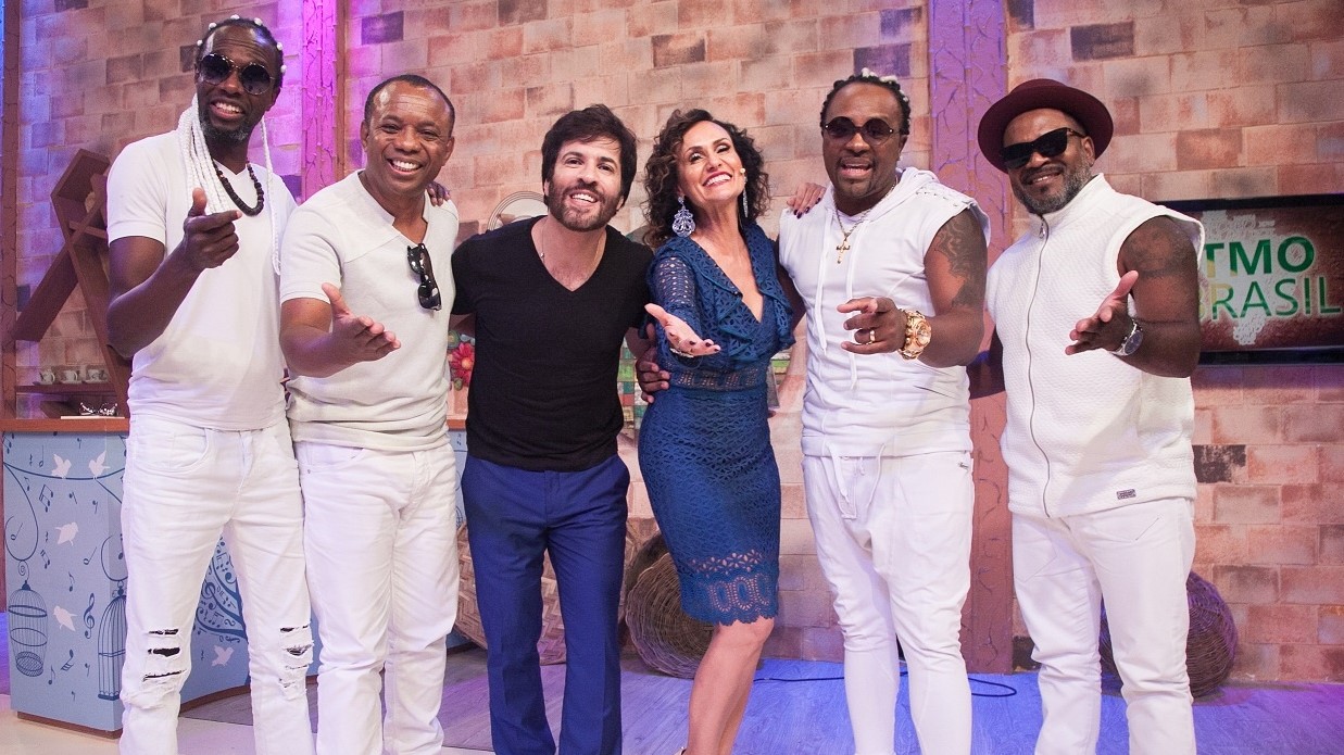 Negritude Junior, Cadu de Andrade e Faa Morena no Ritmo Brasil