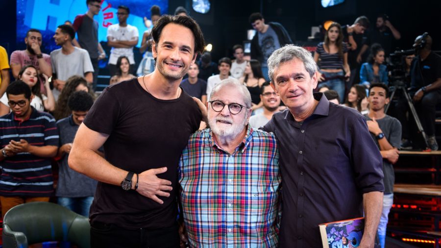 Rodrigo Santoro, Jô Soares e Serginho no Altas Horas
