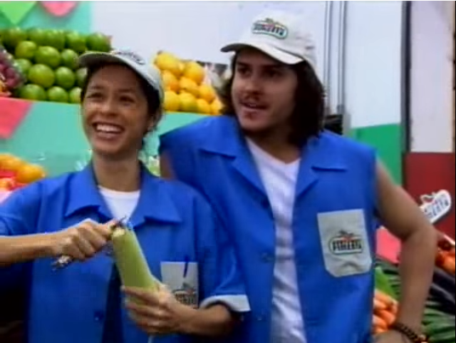 Marta (Jerusa Franco) e Bertinho (Bethito Tavares)