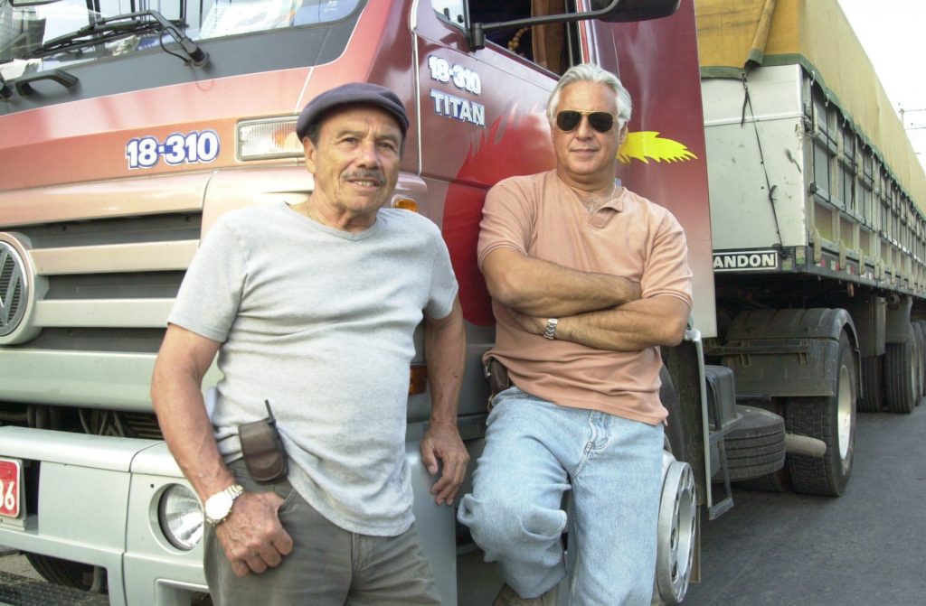 Bino (Stenio Garcia) e Pedro (Antonio Fagundes) de Carga Pesada