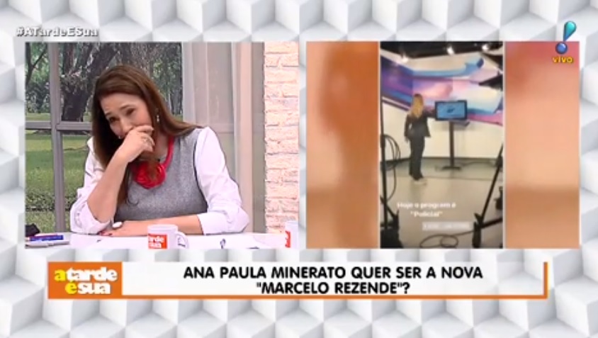 Sonia Abrao se divertiu com video de Ana Paula Minerato