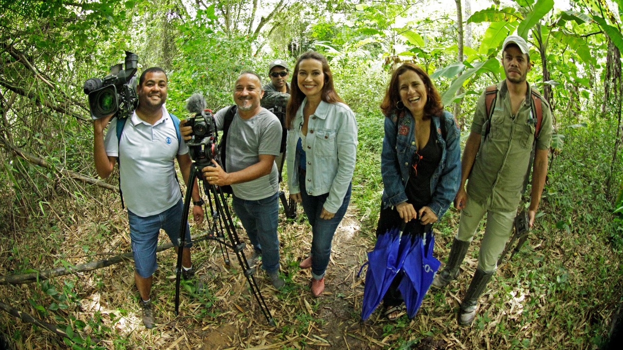 Equipe do Programa Globo Repórter no Nordeste