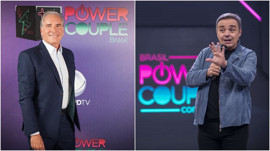 Roberto Justus apresentou o Power Couple na Record TV (Divulgação)