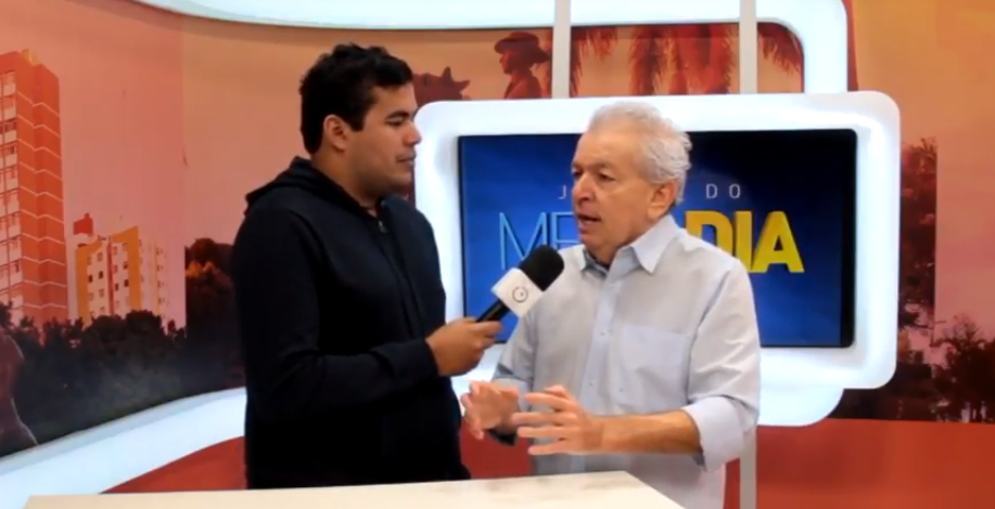 Adolfo Campos da TV Serra Dourada/SBT (Imagens: Marx Walter)