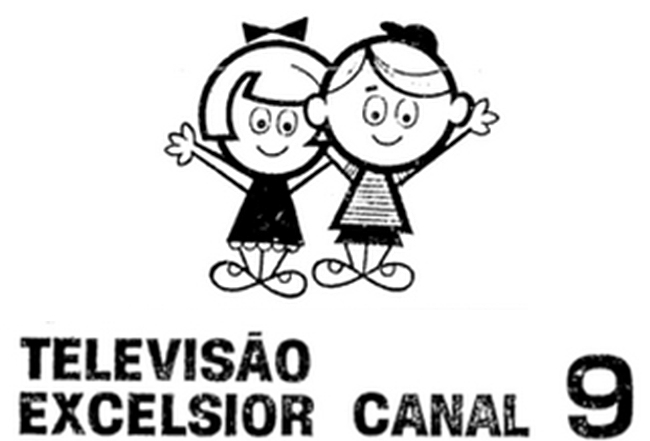 Ritinha e Paulinho, mascotes da TV Excelsior (Divulgação)