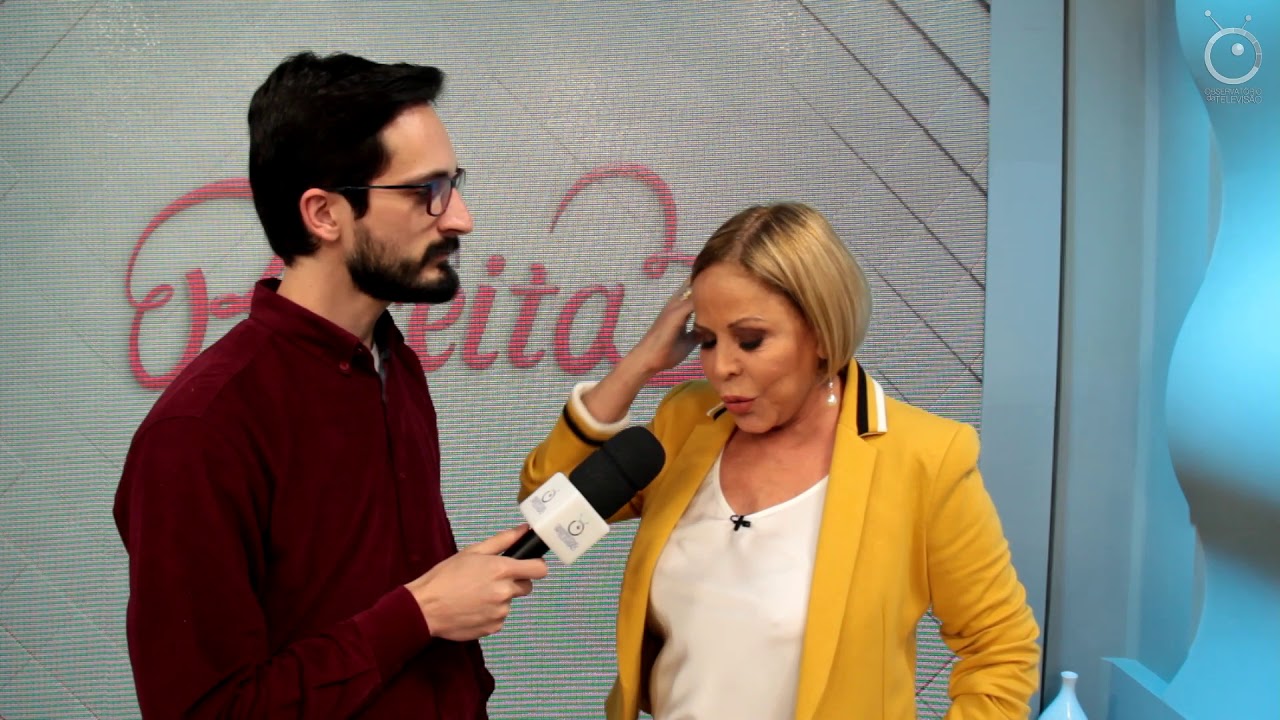Leandro Lel Lima entrevista Claudete Troiano na TV Aparecida