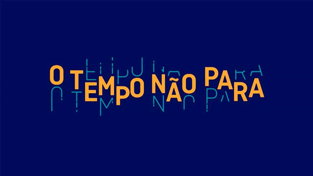 Logo Novela O Tempo Não Para