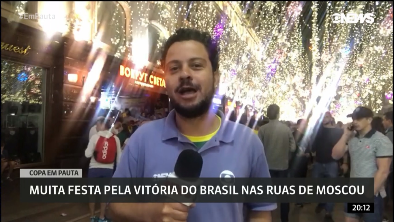 Sandro Fernandes, jornalista da Globo News
