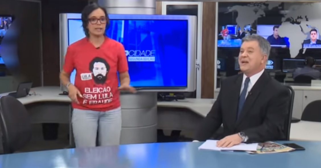 Candidata ao governo do Parana cometeu gafe na TV