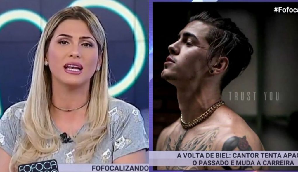 Livia Andrade criticou Biel no Fofocalizando