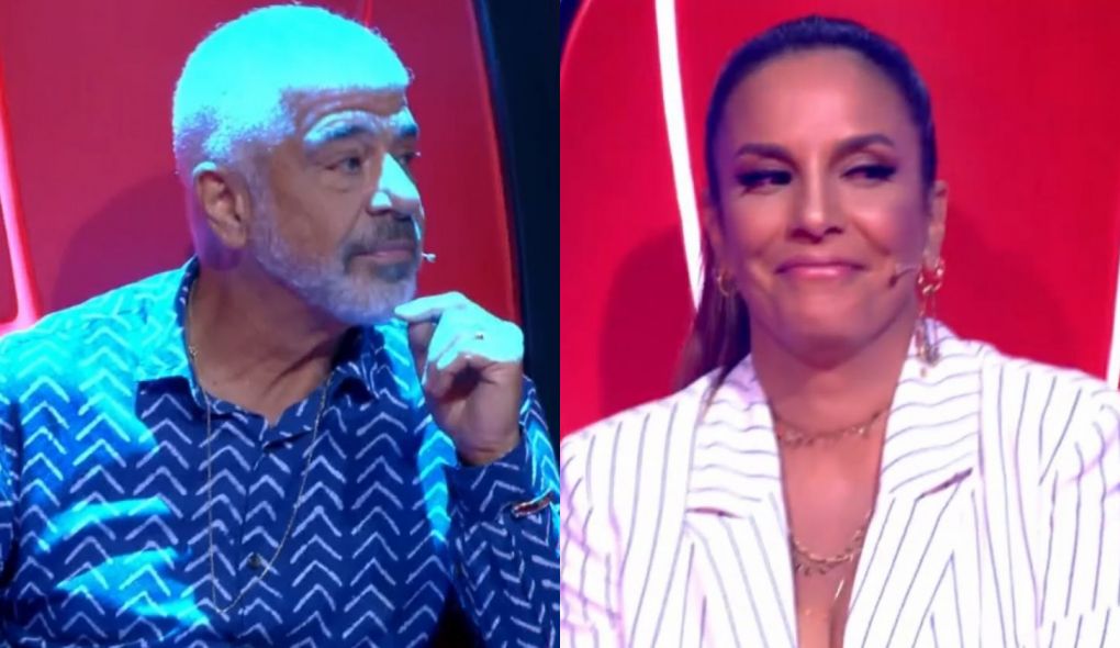 Lulu Santos e Ivete Sangalo no The Voice